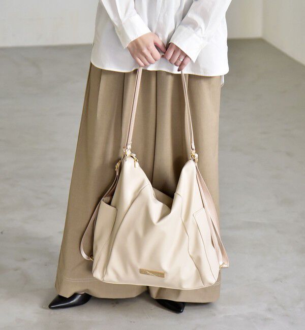 quaranciel「quaranciel: 3way リュックサック ワンハンドル トートバッグ（A4対応）」|トートバッグ|