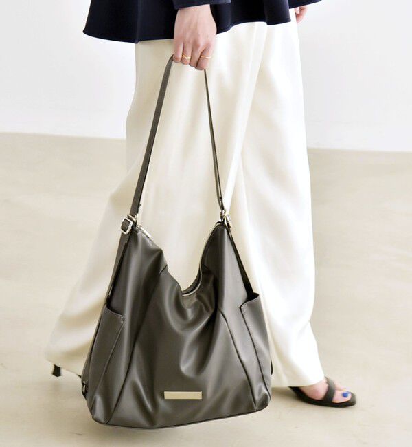 quaranciel「quaranciel: 3way リュックサック ワンハンドル トートバッグ（A4対応）」|トートバッグ|