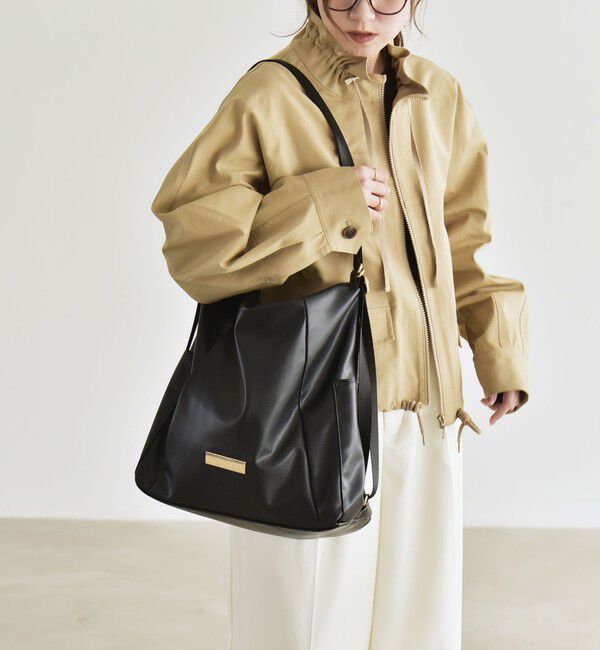 quaranciel「quaranciel: 3way リュックサック ワンハンドル トートバッグ（A4対応）」|トートバッグ|