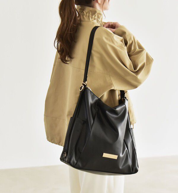 quaranciel「quaranciel: 3way リュックサック ワンハンドル トートバッグ（A4対応）」|トートバッグ|