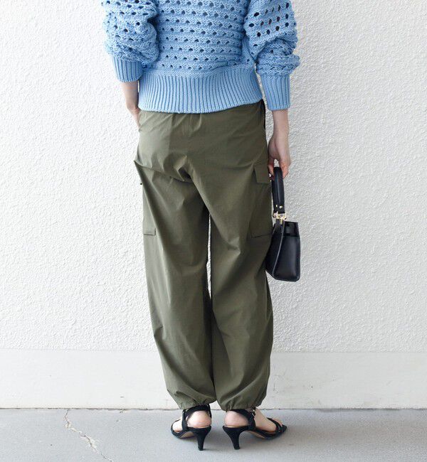 SHIPS any「【WEB限定】SHIPS any:〈洗濯機可能〉タイプライター イージー カーゴ パンツ」|カーゴ|