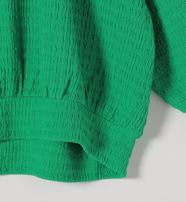 quaranciel「quaranciel:〈洗濯機可能〉ジャカード ジャージー クルーネック プルオーバー」|Tシャツ・カットソー|