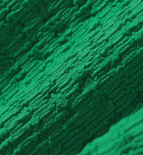 quaranciel「quaranciel:〈洗濯機可能〉ジャカード ジャージー クルーネック プルオーバー」|Tシャツ・カットソー|