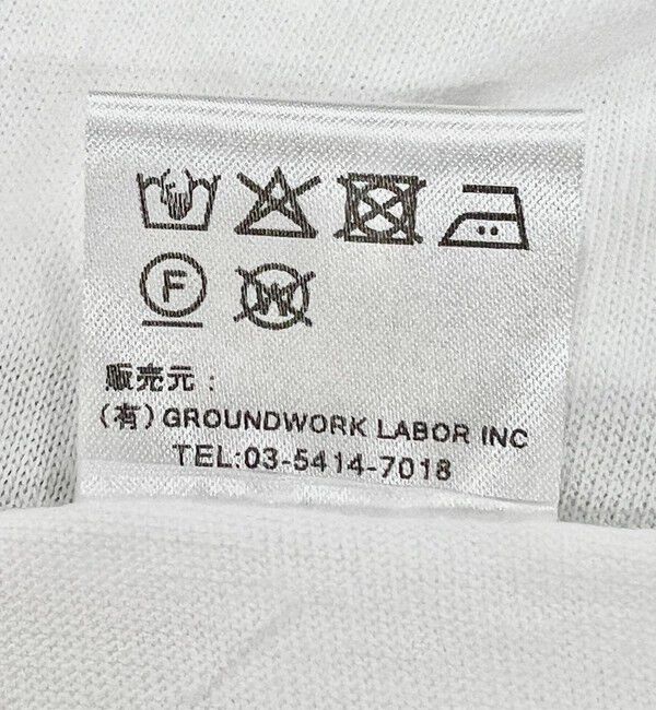 quaranciel「ANGE IN DISGUISE:〈手洗い可能〉コットン フォト & ロゴ TEE 26SS」|Tシャツ・カットソー|