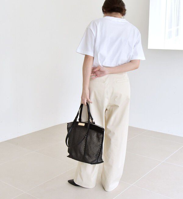 quaranciel「ANGE IN DISGUISE:〈手洗い可能〉コットン フォト & ロゴ TEE 26SS」|Tシャツ・カットソー|