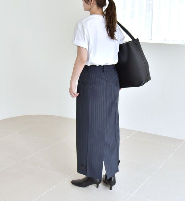 quaranciel「ANGE IN DISGUISE:〈手洗い可能〉コットン フォト & ロゴ TEE 26SS」|Tシャツ・カットソー|