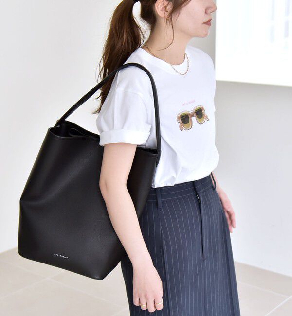 quaranciel「ANGE IN DISGUISE:〈手洗い可能〉コットン フォト & ロゴ TEE 26SS」|Tシャツ・カットソー|