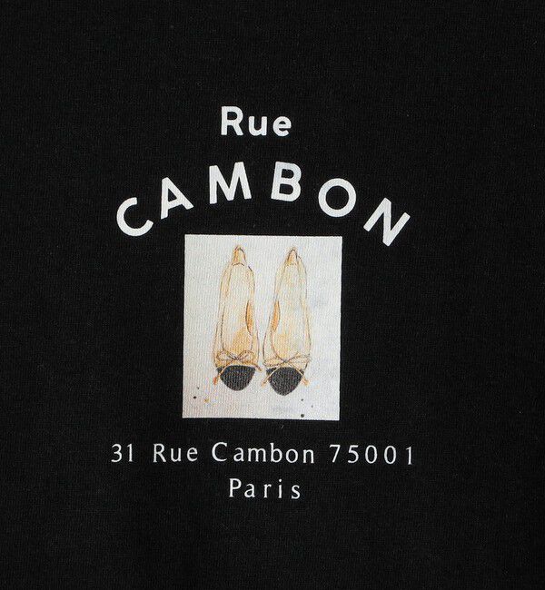 quaranciel「ANGE IN DISGUISE:〈手洗い可能〉コットン フォト & ロゴ TEE 26SS」|Tシャツ・カットソー|