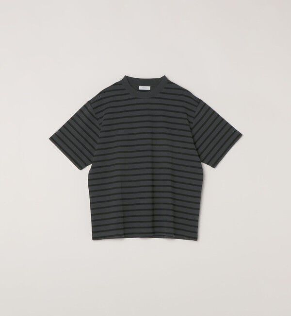 SHIPS any「SHIPS any:〈洗濯機可能〉デザイン リブ ベーシック ボーダー Tシャツ◆」|Tシャツ・カットソー|