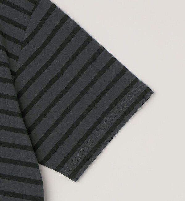 SHIPS any「SHIPS any:〈洗濯機可能〉デザイン リブ ベーシック ボーダー Tシャツ◆」|Tシャツ・カットソー|