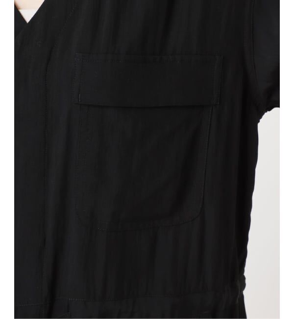 OUTDOOR PRODUCTS Usual Things「ダブルポケットVネックオールインワン」|オールインワン|