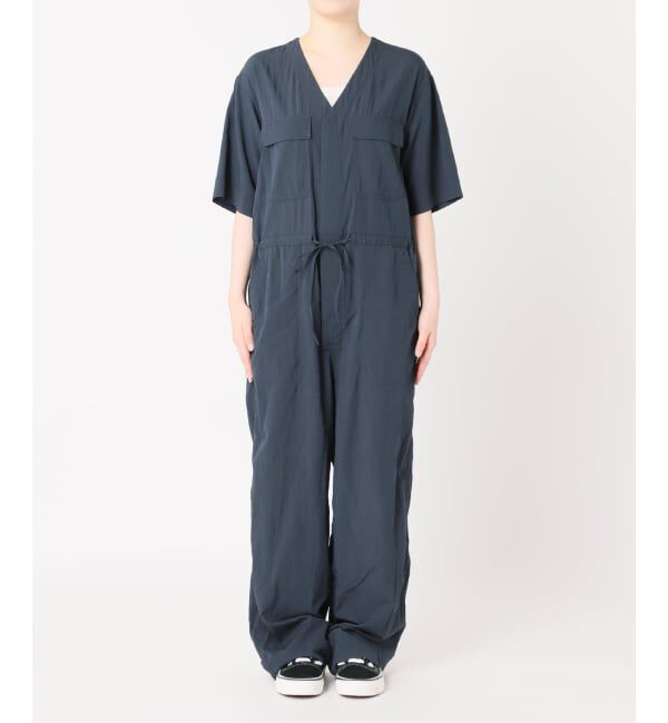 OUTDOOR PRODUCTS Usual Things「ダブルポケットVネックオールインワン」|オールインワン|