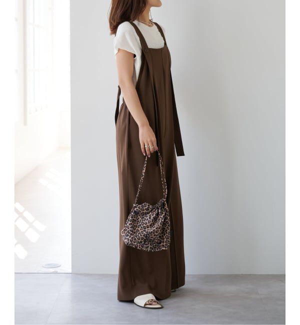 OUTDOOR PRODUCTS Usual Things「≪予約 追加≫ポリエステルノットディテールサロペット」|オールインワン|