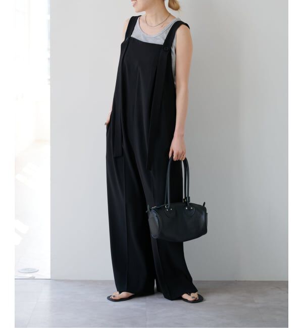 OUTDOOR PRODUCTS Usual Things「≪予約 追加≫ポリエステルノットディテールサロペット」|オールインワン|