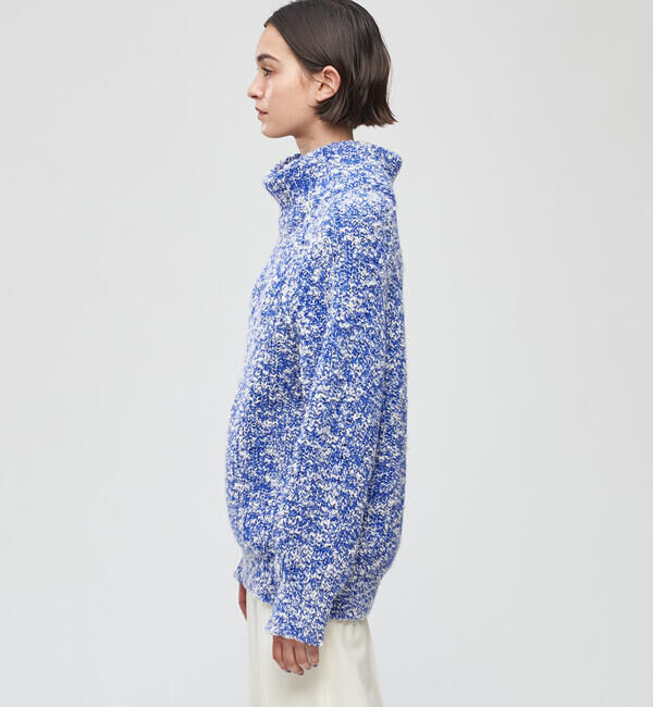 DES PRES「スポンジムリネ　ハイネックプルオーバー」|ニット・セーター|