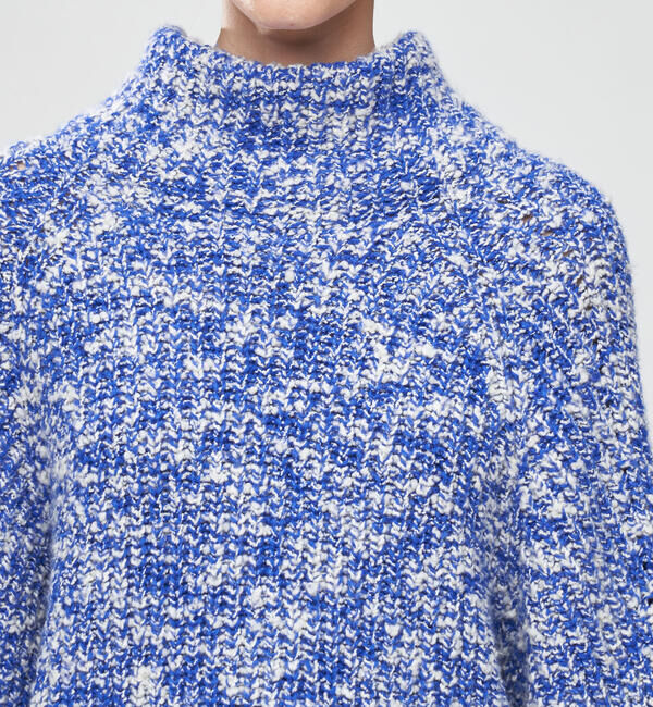 DES PRES「スポンジムリネ　ハイネックプルオーバー」|ニット・セーター|