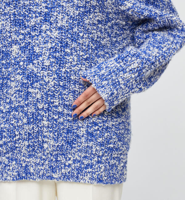 DES PRES「スポンジムリネ　ハイネックプルオーバー」|ニット・セーター|