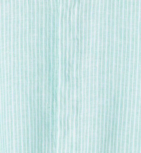 MACPHEE「リネンシャーティング クロップドシャツ」|シャツ・ブラウス|