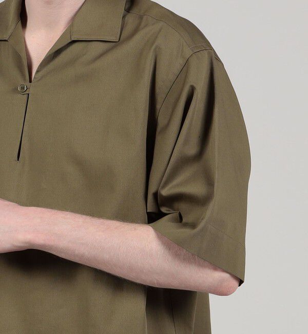 TOMORROWLAND MENS「コットンピケ カプリシャツ」|シャツ・ブラウス|