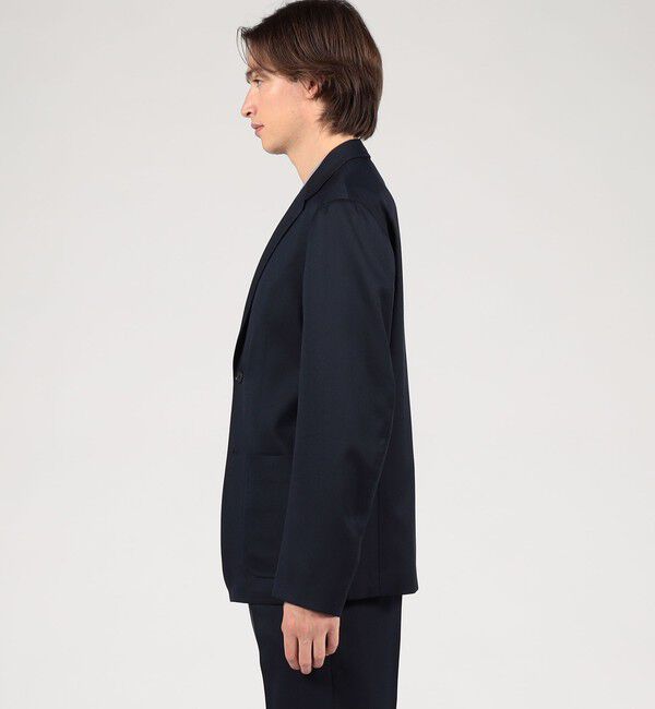 TOMORROWLAND MENS「ウールポリエステル シングルブレステッド 2Bジャケット V.B.CANONICO」|テーラードジャケット|