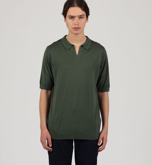 TOMORROWLAND BUYING WEAR「JOHN SMEDLEY DONNELLY コットン スキッパーニット」|ニット・セーター|