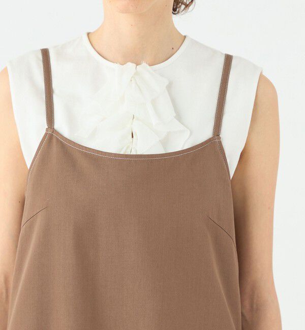 TOMORROWLAND collection「コットンシルクデニム サロペット」|オールインワン|