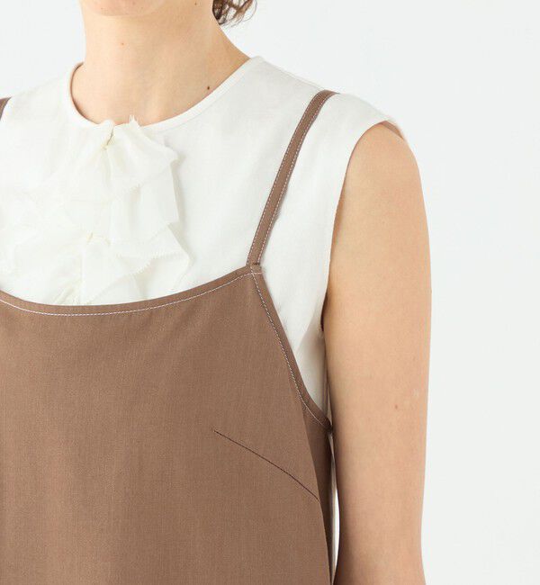 TOMORROWLAND collection「コットンシルクデニム サロペット」|オールインワン|