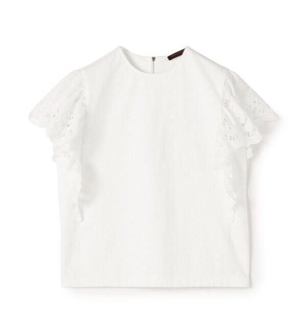 TOMORROWLAND collection「バスクジャージー フレアスリーブプルオーバー」|Tシャツ・カットソー|11 ホワイト