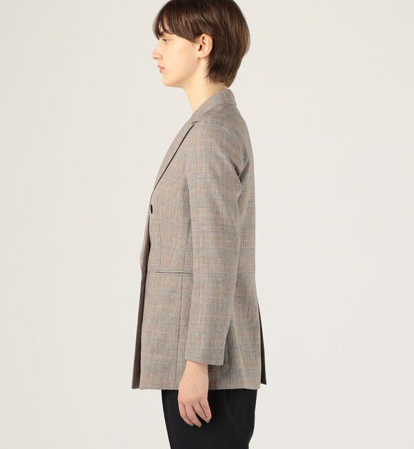 TOMORROWLAND collection「グリーンウィンドウ ダブルブレストジャケット」|テーラードジャケット|