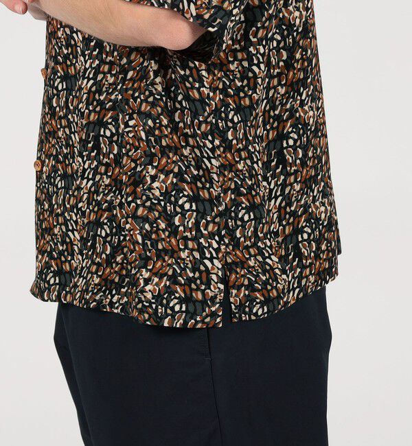 TOMORROWLAND BUYING WEAR「【別注】m's braque レーヨン オープンカラー ハーフスリーブシャツ」|シャツ・ブラウス|