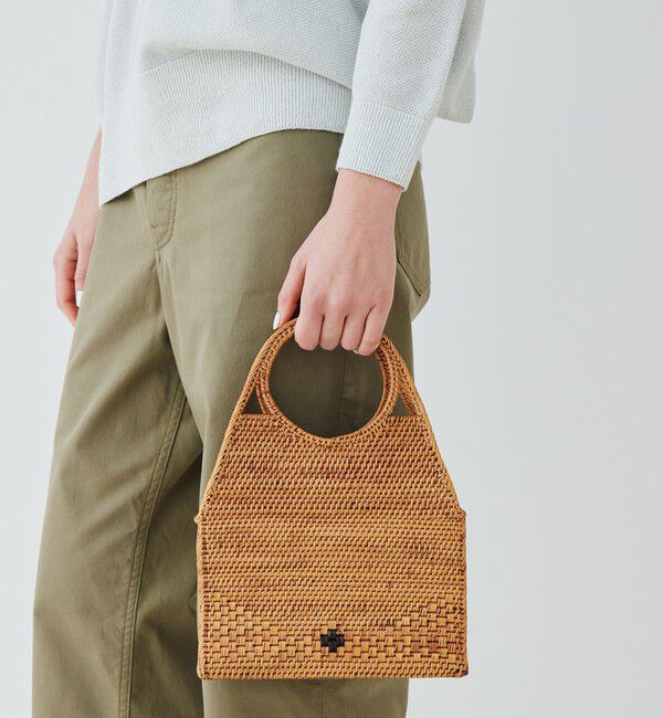 TOMORROWLAND GOODS「BALI WERKSTATTE retro Ate Bag」|かごバッグ|