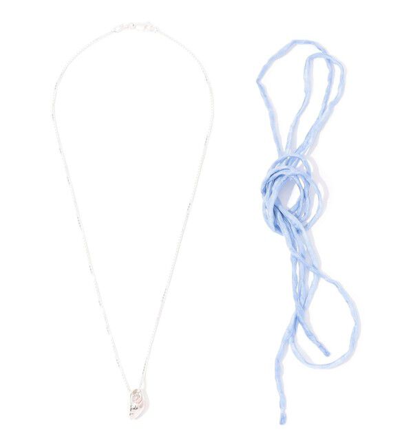 TOMORROWLAND GOODS「P.NINA Venus Pearl ネックレス」|ネックレス|63 ライトブルー