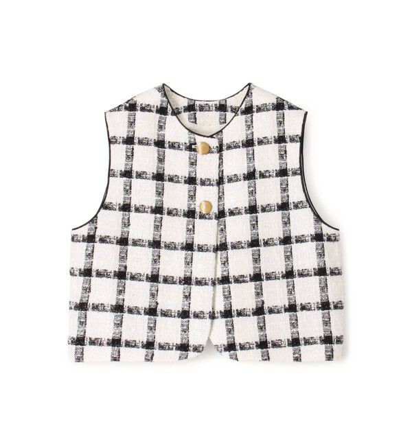 TOMORROWLAND collection「タッタースパンコール 2-wayジレ」|ベスト・ジレ|