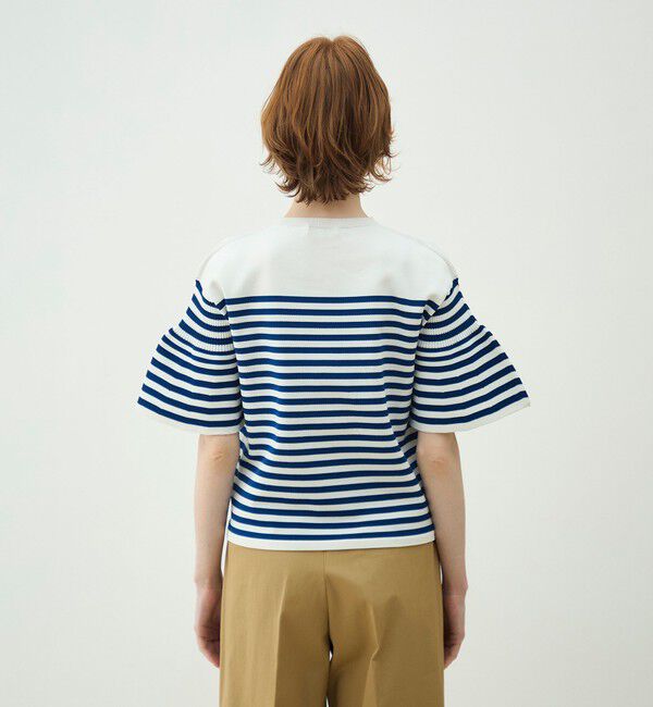 MACPHEE「フォームニット ベルスリーブプルオーバー」|ニット・セーター|