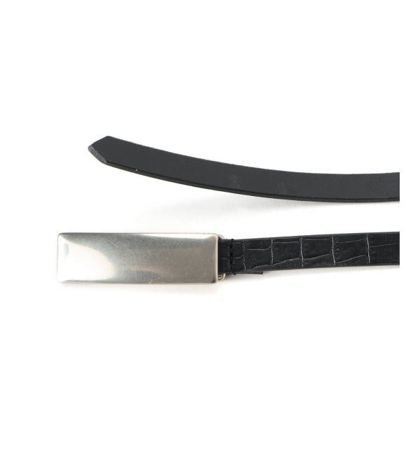 VERMEIL par iena「MAISON CANAU メゾンカナウ Belt クロコ MCLB5B01」|ベルト|