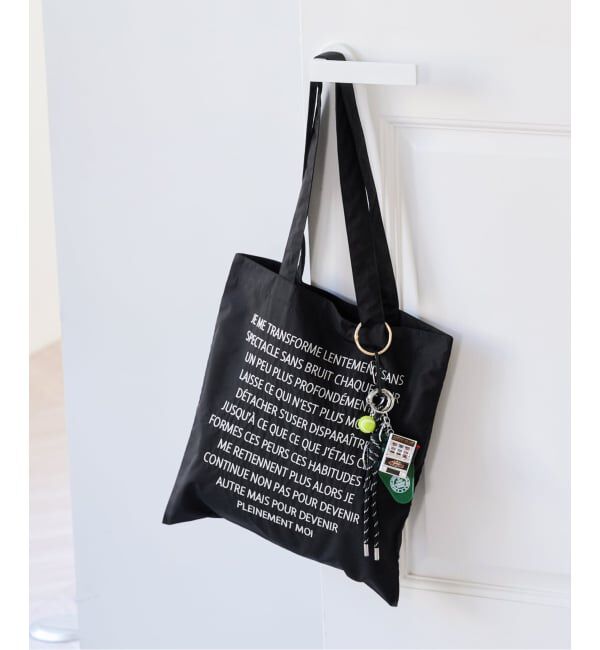 U by SPICK&SPAN「《予約》UBY トートバッグ」|トートバッグ|ブラック