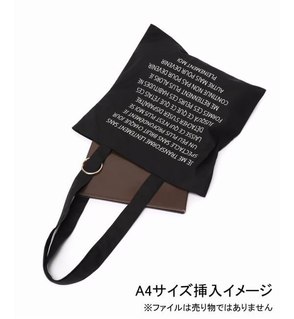 U by SPICK&SPAN「《予約》UBY トートバッグ」|トートバッグ|