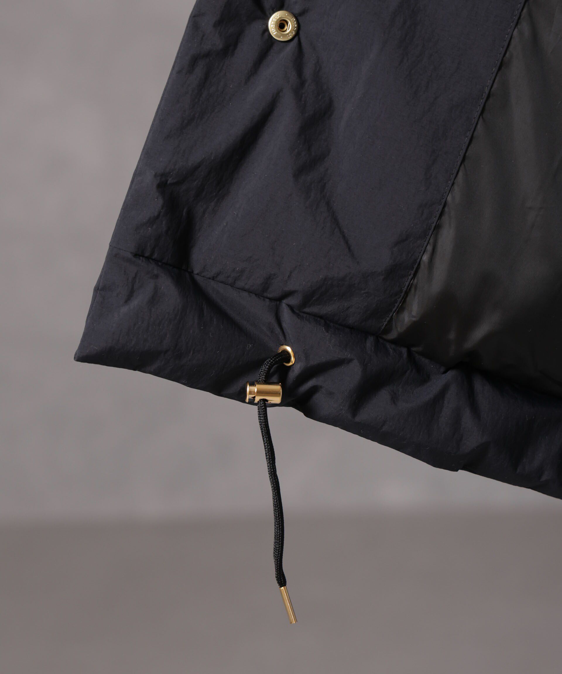 nano･universe「「西川ダウン(R)」ミドル丈バックタックコート」|ダウン|