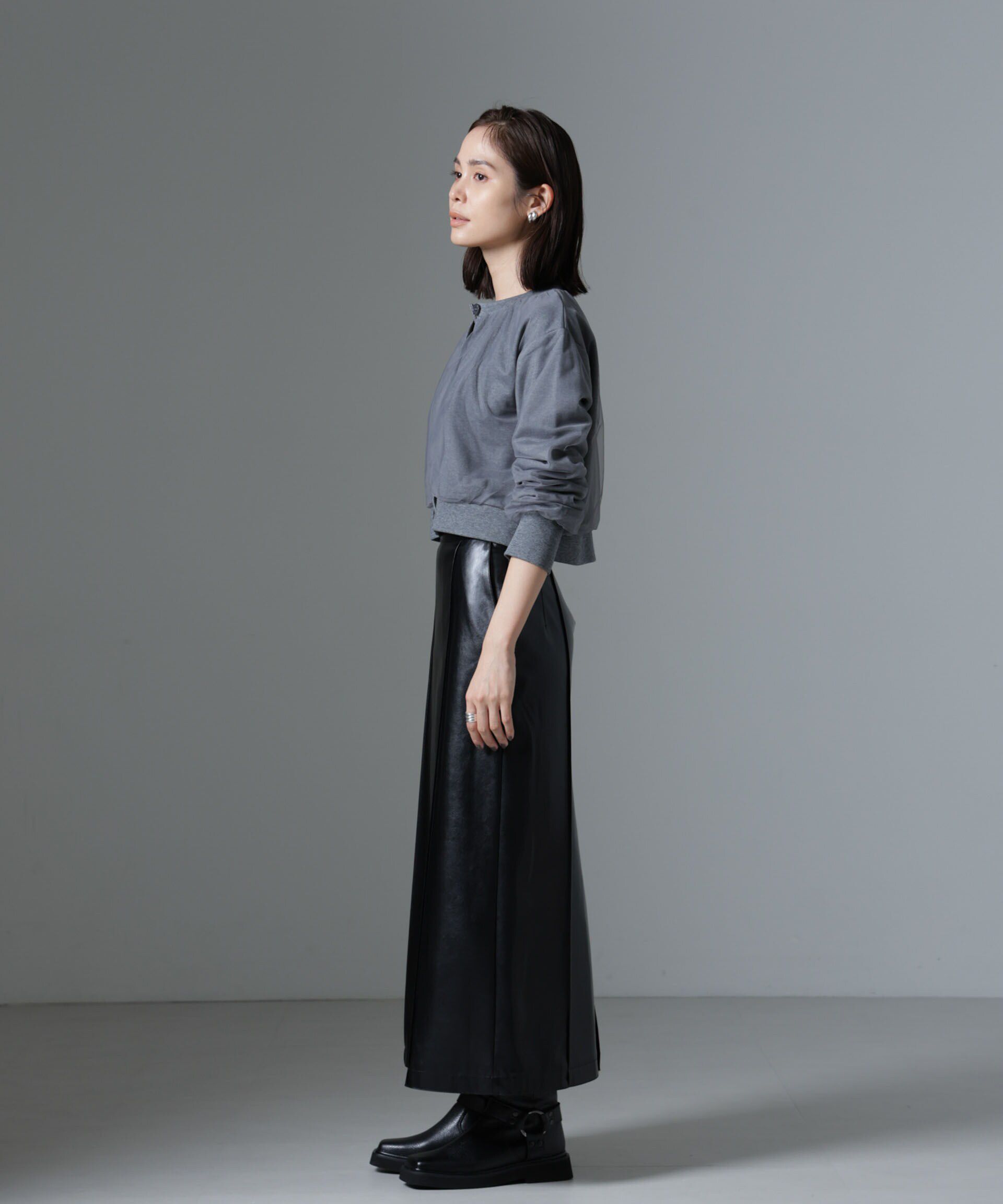 nano･universe「チュールコンビカーディガン」|Tシャツ・カットソー|