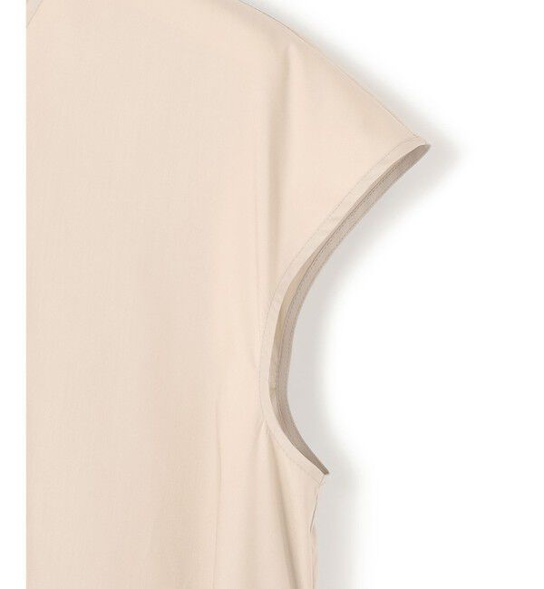 23区「【接触冷感/撥水加工/洗える】ストレッチブロード Vネックワンピース」|ワンピース|