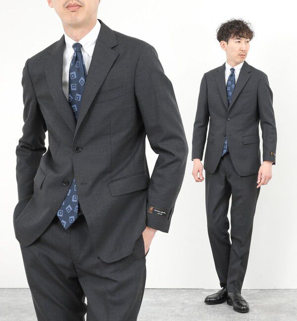 NOLLEY'S goodman「《セットアップ》尾州ウールトロ セットアップスーツ 26SS」|スーツ|チャコールグレー