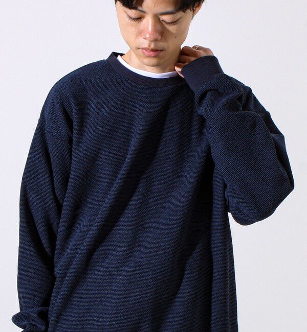 GLOSTER「【ロンT以上スウェット未満】ハニカム裏起毛ロングスリーブ」|Tシャツ・カットソー|