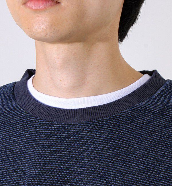 GLOSTER「【ロンT以上スウェット未満】ハニカム裏起毛ロングスリーブ」|Tシャツ・カットソー|