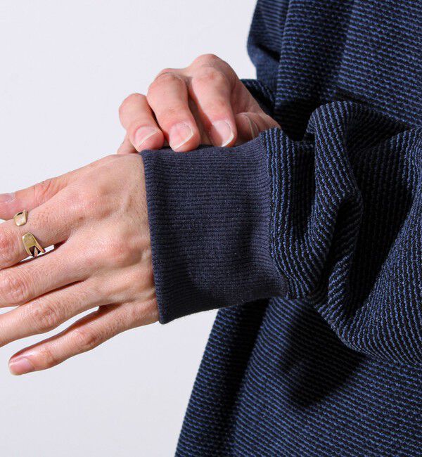 GLOSTER「【ロンT以上スウェット未満】ハニカム裏起毛ロングスリーブ」|Tシャツ・カットソー|