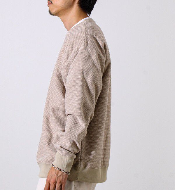 GLOSTER「【ロンT以上スウェット未満】ハニカム裏起毛ロングスリーブ」|Tシャツ・カットソー|