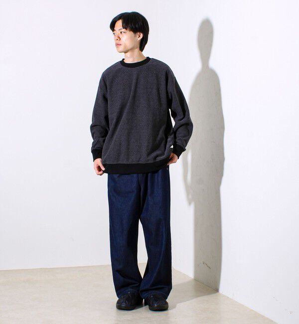 GLOSTER「【ロンT以上スウェット未満】ハニカム裏起毛ロングスリーブ」|Tシャツ・カットソー|