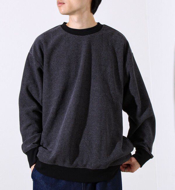 GLOSTER「【ロンT以上スウェット未満】ハニカム裏起毛ロングスリーブ」|Tシャツ・カットソー|