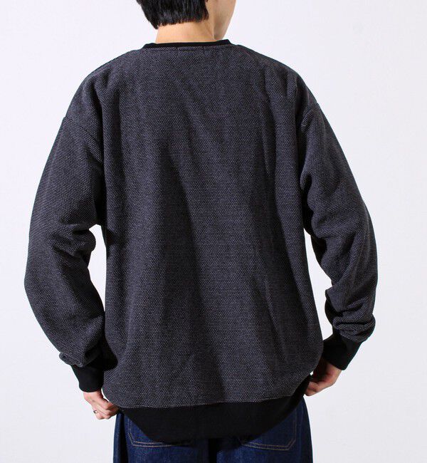 GLOSTER「【ロンT以上スウェット未満】ハニカム裏起毛ロングスリーブ」|Tシャツ・カットソー|