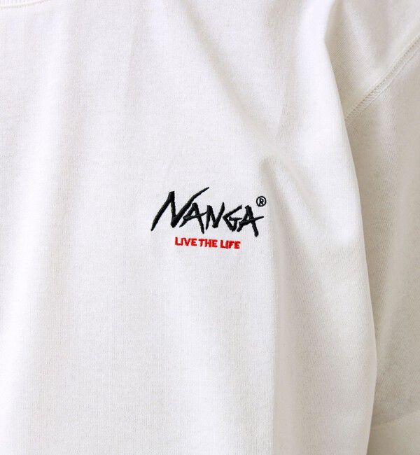 GLOSTER「【NANGA&times;GLOSTER】別注① Rect Backprint Tee」|Tシャツ・カットソー|