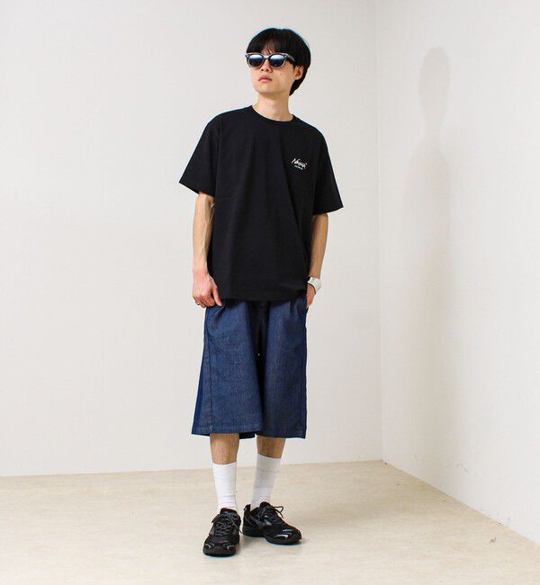 GLOSTER「【NANGA&times;GLOSTER】別注① Rect Backprint Tee」|Tシャツ・カットソー|